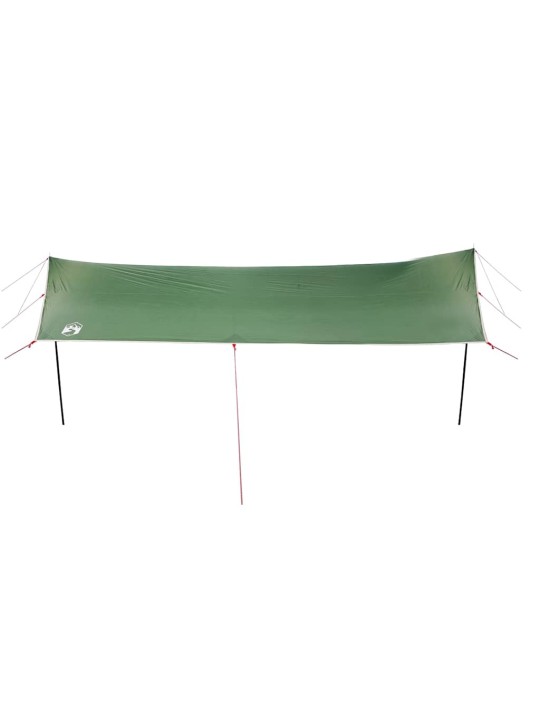 Kempinga tents, zaļa, 460x305x210 cm, ūdensizturīga