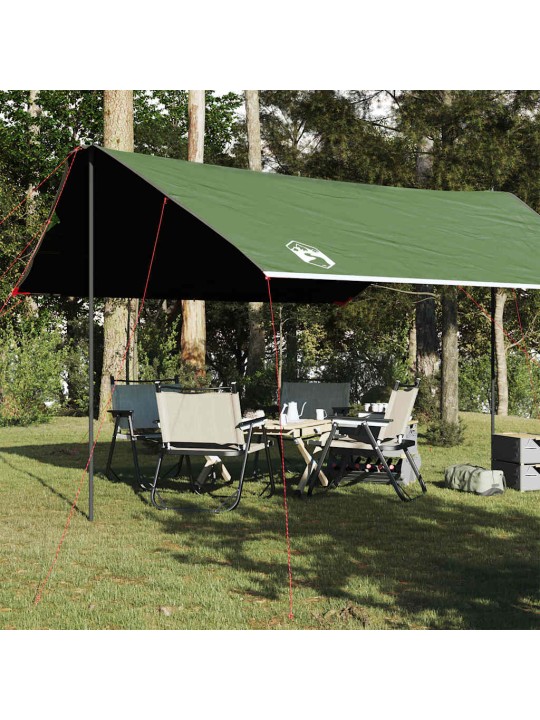Kempinga tents, zaļa, 460x305x210 cm, ūdensizturīga