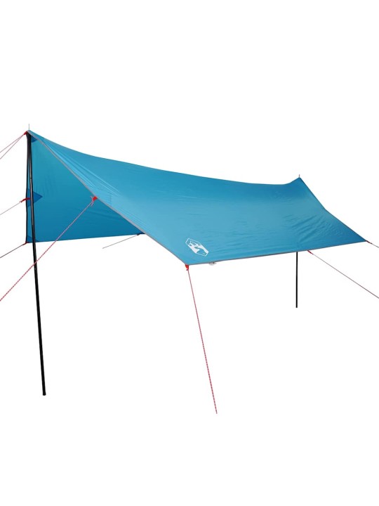 Kempinga tents, zila, 460x305x210 cm, ūdensizturīga