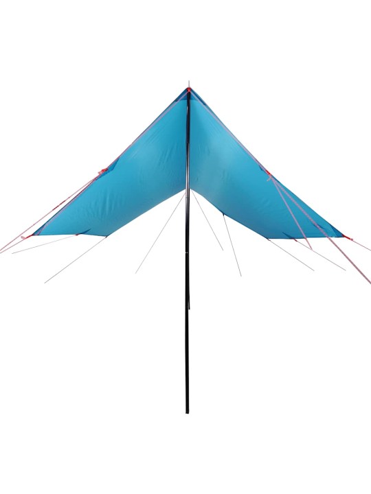 Kempinga tents, zila, 460x305x210 cm, ūdensizturīga
