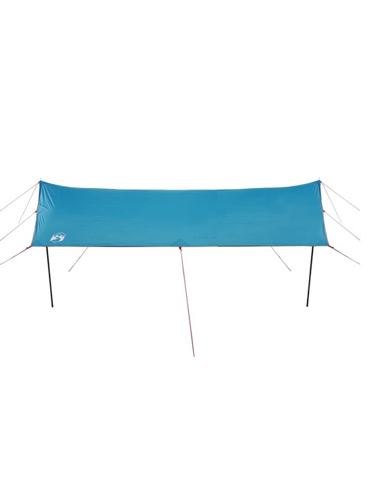 Kempinga tents, zila, 460x305x210 cm, ūdensizturīga