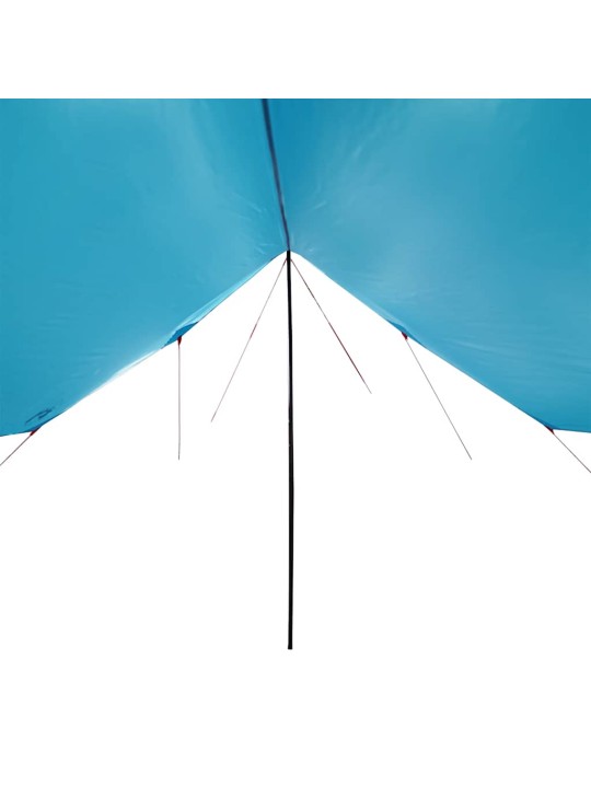 Kempinga tents, zila, 460x305x210 cm, ūdensizturīga