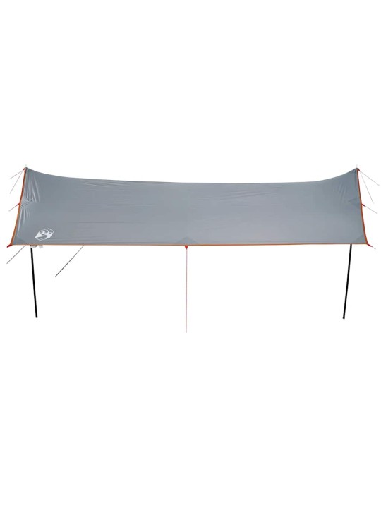 Kempinga tents, oranža, 460x305x210 cm, ūdensizturīga