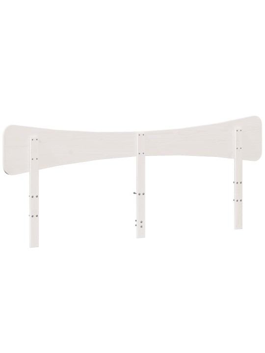 Galvgalis, 200 cm, balts, priedes masīvkoks