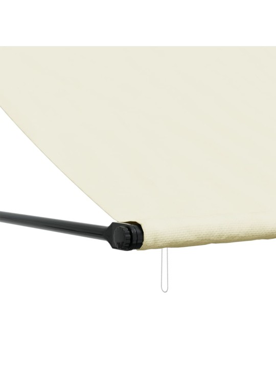 Izvelkama markīze, 200x150 cm, krēmkrāsas, audums, tērauds