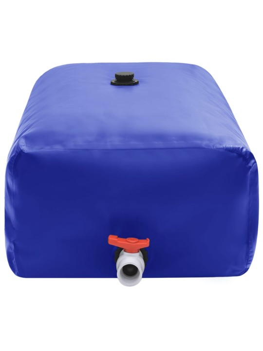 Ūdens tvertne ar krānu, saliekama, 360 l, pvc