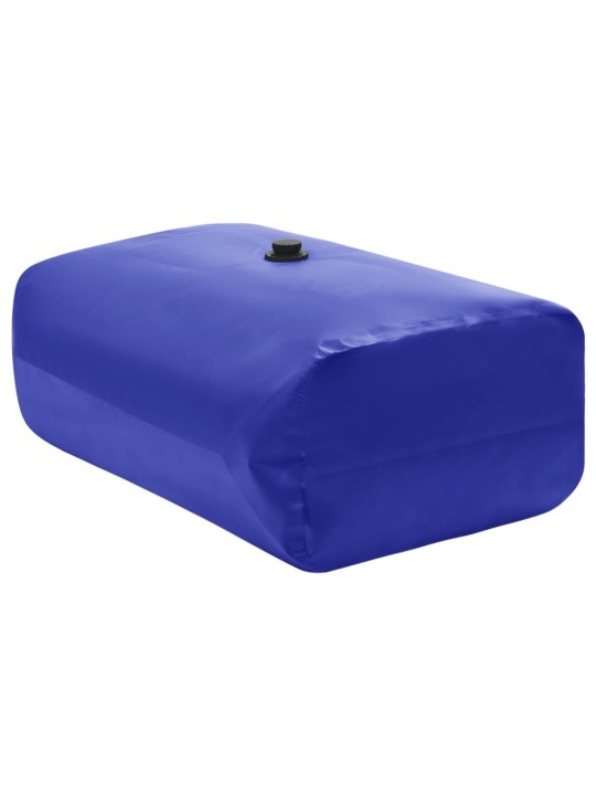 Ūdens tvertne ar krānu, saliekama, 500 l, pvc