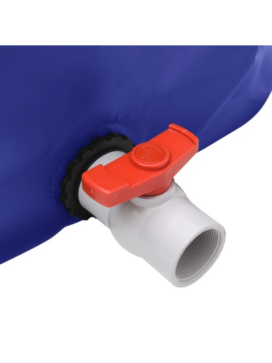 Ūdens tvertne ar krānu, saliekama, 500 l, pvc