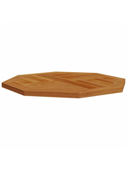 Galda virsma, 70x70x2,5 cm, masīvs tīkkoks, astoņstūra forma