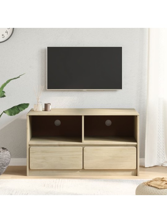 Tv skapītis sauda, 99x43x55 cm, priedes masīvkoks