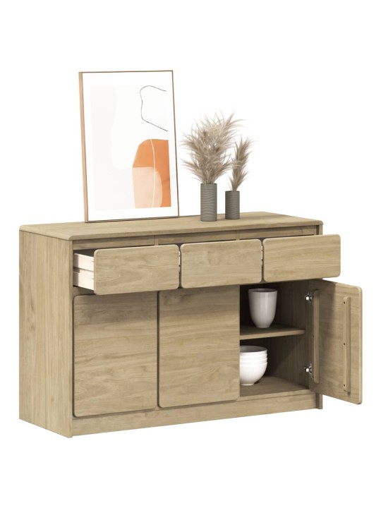 Kumode sauda, 114x43x75,5 cm, priedes masīvkoks