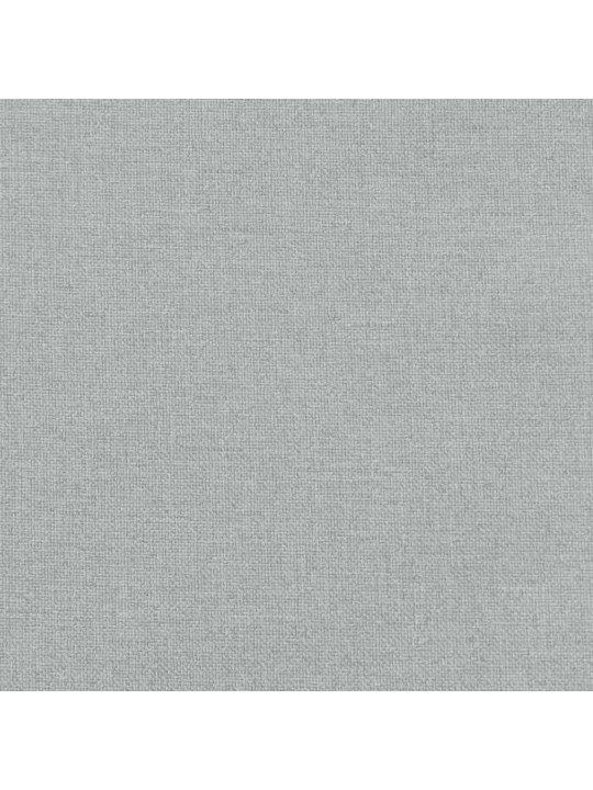 Dārza krēslu spilveni, 4 gab., gaiši pelēki, 120x50x7cm, audums