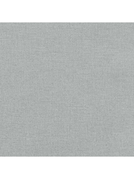 Dārza krēslu spilveni, 6 gab., gaiši pelēki, 100x50x4cm, audums