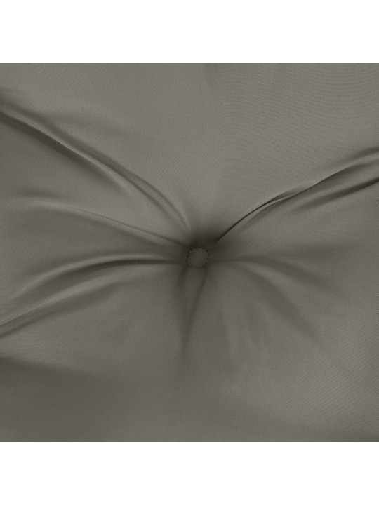 Dārza sola matracis, 100x50x7 cm, audums, tumši pelēks