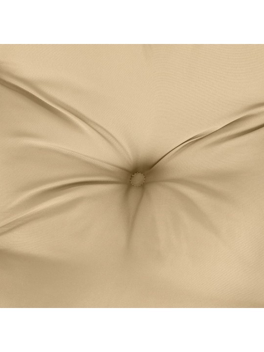 Dārza sola matracis, 120x50x7 cm, audums, bēšs