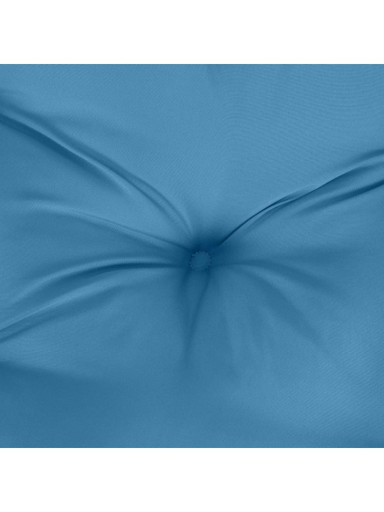 Dārza sola matracis, 120x50x7 cm, audums, zils