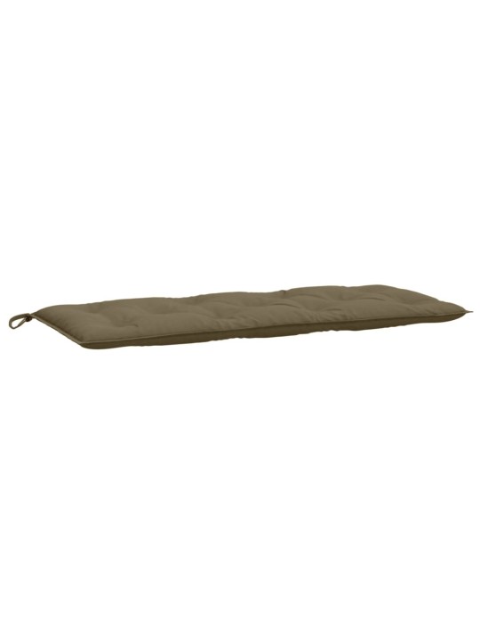 Dārza sola matracis, 120x50x7 cm, audums, pelēkbrūns
