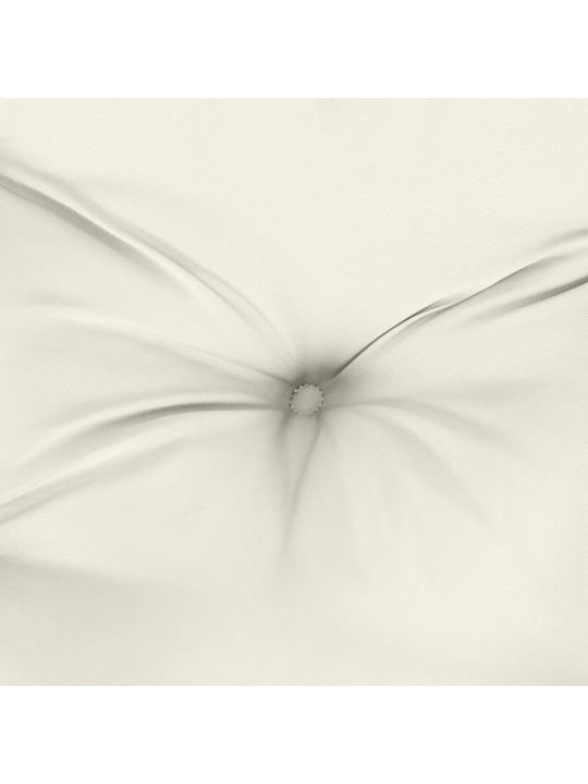 Dārza sola matrači, 2 gab., 100x50x7 cm, audums, krēmkrāsas