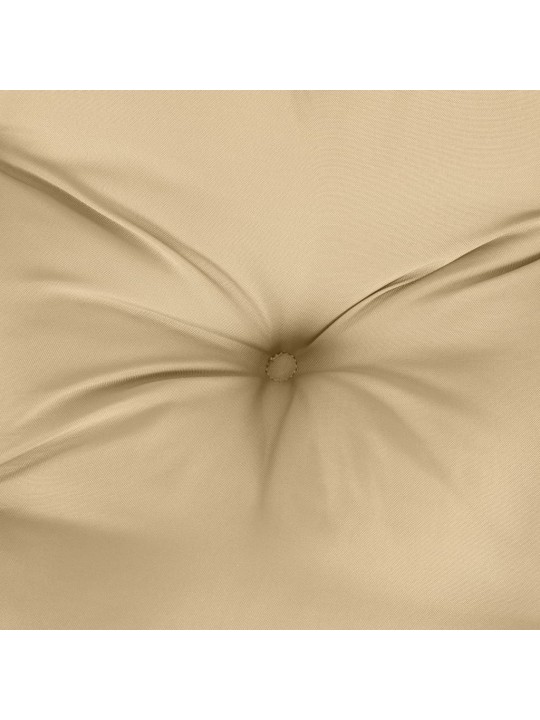 Dārza sola matrači, 2 gab., 100x50x7 cm, audums, bēšs