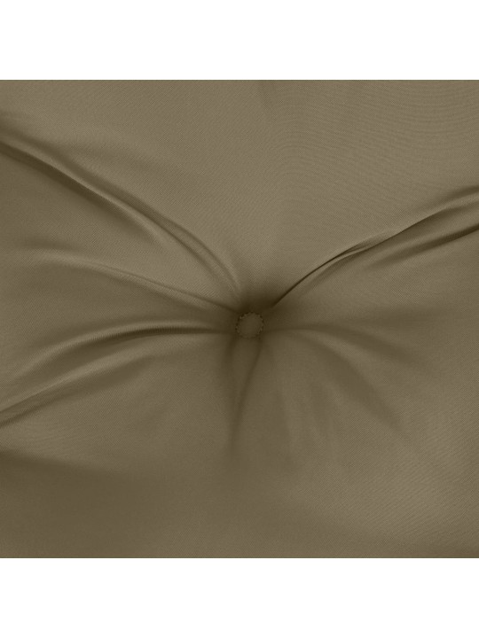 Dārza sola matrači, 2 gab., 100x50x7 cm, audums, pelēkbrūns
