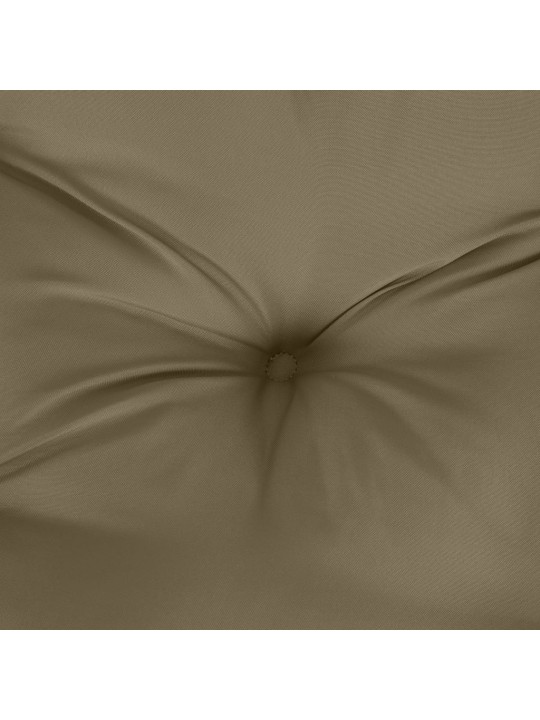 Dārza sola matrači, 2 gab., 120x50x7 cm, audums, pelēkbrūns