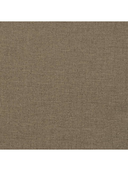 Dārza sola matrači, 2 gab., 120x50x7 cm, audums, pelēkbrūns