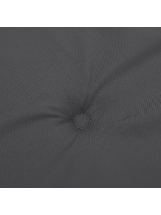 Dārza sola matrači, 2 gab., 200x50x7 cm, audums, antracītpelēks