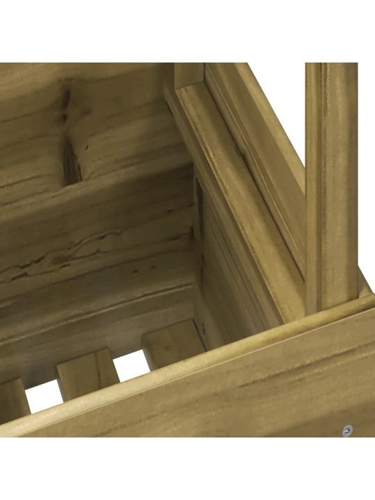 Dārza galds, 100x50x75 cm, impregnēts priedes koks