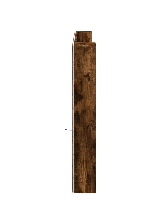 Galvgaļa skapis ar led, ozolkoka krāsa, 200x16,5x103,5 cm