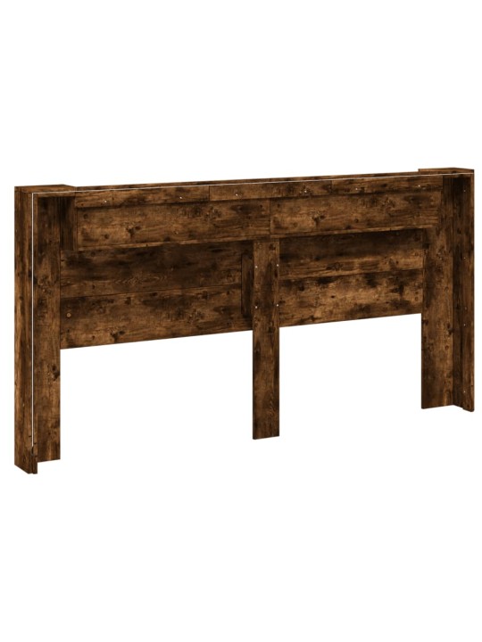 Galvgaļa skapis ar led, ozolkoka krāsa, 200x16,5x103,5 cm