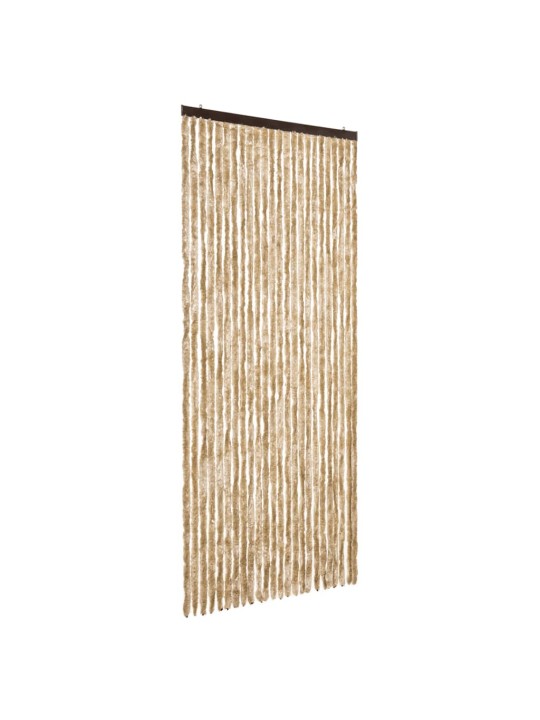 Kukaiņu aizkars, bēšs, 100x230 cm, šenils