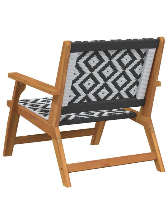 Dārza mēbeles 2 pcs balts 67 x 78 x 73cm akācijas masīvkoks
