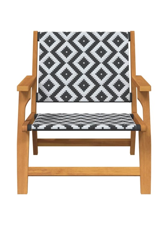 Dārza mēbeles 2 pcs balts 67 x 78 x 73cm akācijas masīvkoks