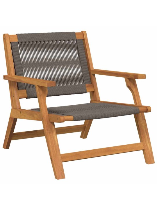 Dārza mēbeles 2 pcs pelēka 78 x 67 x 73cm akācijas masīvkoks