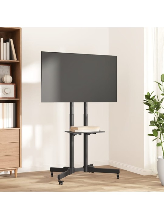 Tv statīvs uz riteņiem, 32-70 collu ekrānam, 600x400 mm, 50 kg