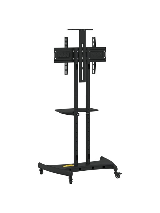 Tv statīvs uz riteņiem, 32-70 collu ekrānam, 600x400 mm, 60 kg