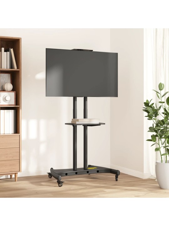 Tv statīvs uz riteņiem, 32-70 collu ekrānam, 600x400 mm, 60 kg