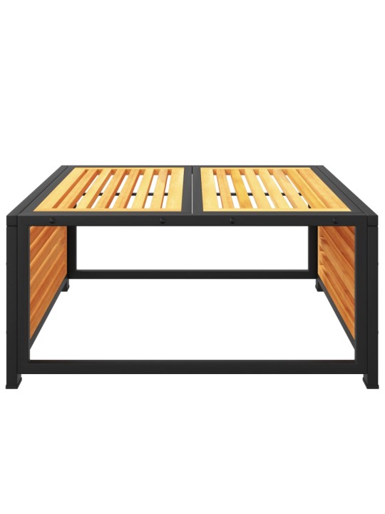 Dārza galds, 68x68x30 cm, akācijas masīvkoks