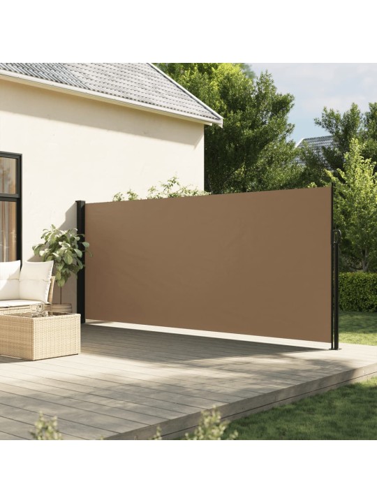 Izvelkama sānu markīze, 170x300 cm, pelēkbrūna