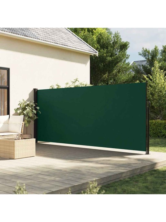Izvelkama sānu markīze, 170x300 cm, tumši zaļa