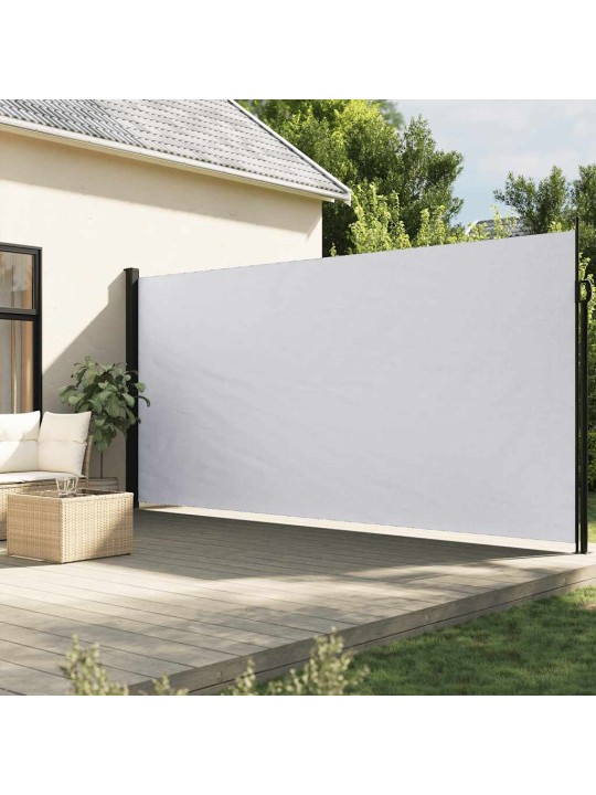 Izvelkama sānu markīze, balta, 200x300 cm