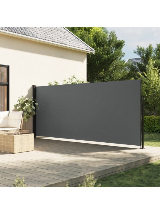 Izvelkams sānu aizslietnis, antracītpelēks, 160x500 cm