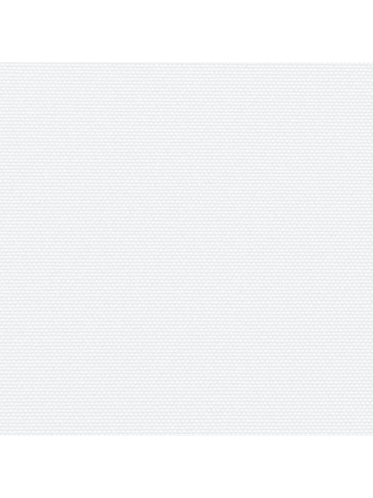 Izvelkama sānu markīze, balta, 160x600 cm