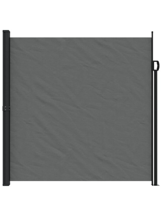 Izvelkama sānu markīze, antracītpelēka, 200x600 cm