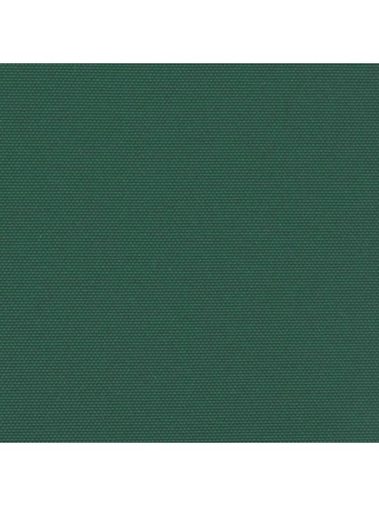 Izvelkama sānu markīze, tumši zaļa, 120x600 cm