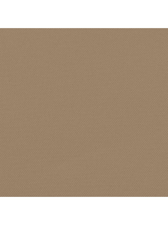 Izvelkama sānu markīze, pelēkbrūna, 160x600 cm