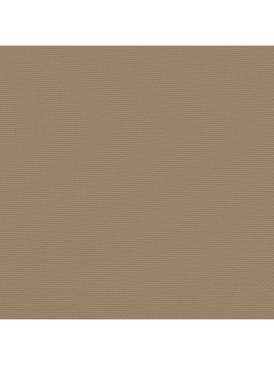 Izvelkama sānu markīze, pelēkbrūna, 200x600 cm