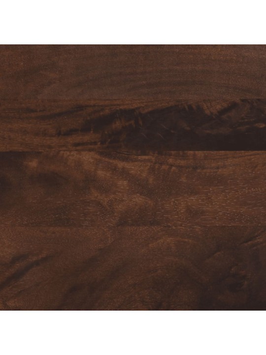 Naktsskapītis, brūns, 50x34x60 cm, mango masīvkoks