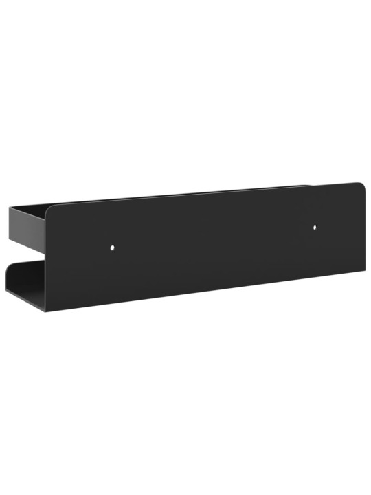 Dušas plaukts, 23x6,5x6 cm, matēts 304. klases tērauds, melns