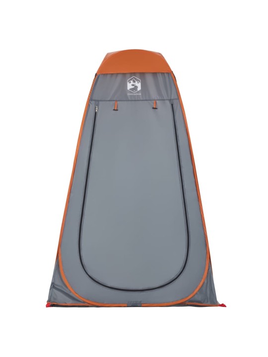 Pārģērbšanās telts, pelēka, oranža, ūdensnecaurlaidīga